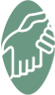 Icon of helping hands