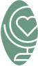 Icon of a heart in a mirror