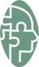 icon of a puzzle in a head